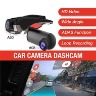 Car Dashcam Recorder HD 1080P USB Front Rear Camera ADAS Function Android Player Dashcam Plug and Pl