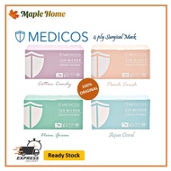 (💯 Original) MEDICOS 4Ply Surgical Face Mask 50"s Ready Stock // Wholesale available