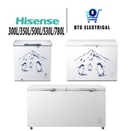 Hisense 300L/350L/500L/530L/780L Chest Freezer FC326D4BWYS/FC428D4BWYS/FC550D4BWBG/FC650D4BWB/FC900D