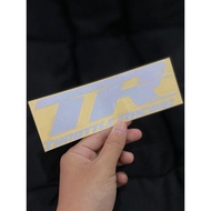 THROTTLE RACING Cutting Sticker Size 15 x 5 CM Cutting Sticker (1W)