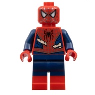 LEGO 76321 SH1057 SPIDER-MAN - DARK BLUE ARMS AND LEGS, RED BOOTS, SILVER WEBBING, LIGHT NOUGAT COST