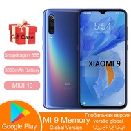 Xiaomi MI สมาร์ทโฟน9หน่วยความจำ Snapdragon 855 48MP กล้องทุกรุ่น MIUI 10ต้นฉบับพร้อมของขวัญ