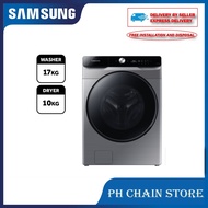 SAMSUNG WD17T6300GP/SP 17KG/10KG FRONT LOAD WASHER DRYER WITH AI ECOBUBBLE™