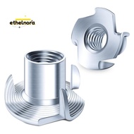 Nuts-Nuts,4-Claw Nuts for Bolts and Rod Casters,Hardware Nuts