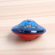 AntKay Banggood Colorful Standing UFO Drift Flashlight Music GYRO Spinning Top With Opening Key