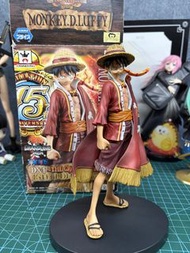 日版金貓開封品【順豐包郵】海賊王 15週年 路飛  Banpresto One Piece Monkey D. Luffy 15th Anniversary Figure