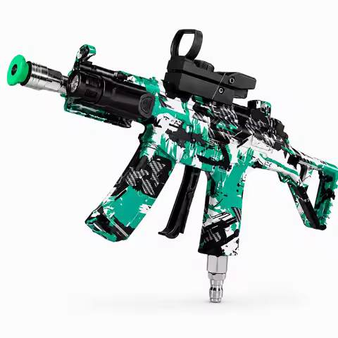 UMP45 car wash green spray gun high-pressure alloy interface water gun portable household cleaning g