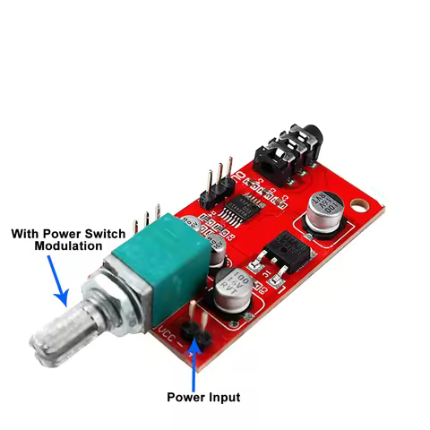 MAX4410 Headphone Amplifier Board Miniature Headphone Amplifier Can Be Used as Power Amplifier Pream