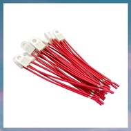 [hotkeystore.] 10pcs Thermal Fuse for  2.4 Assembly Hotbed Thermal Fuse 15A for  3D Printer Accessor