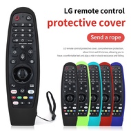 LG remote Silicone Case for LG AN-MR600 LG AN-MR650 LG AN-MR18BA AN-MR19BA Magic Remote Control [Anti-Lost] Anti Slip Remote Case Cover Skin Holder Sleeve Protector