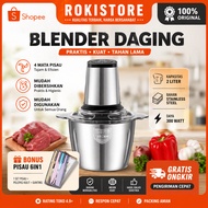 Blender Chopper Stainless Steel Meat Blender Coper Multipurpose Meat Grinder Durable BONUS 6IN1 KNIF