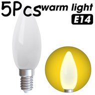 【On Sale】5Pcs หลอดไฟไฟ LED E14/12หลอดไฟตู้เย็น220V โคมไฟตู้เย็นหลอดไฟสกรูสำหรับตู้โชว์