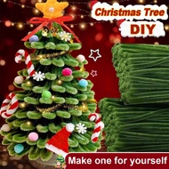 Colorful Chenille Twisted Wire Fuzzy Wire Flower Set Tools Chenille Stick Wire DIY Christmas Tree