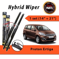 Hybrid Wiper Proton Ertiga 14"+21" (1set)