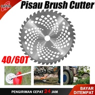 CASTA 10 Inch*40/60 Gigi Mata Pisau Mesin Potong Rumput Baja Circle Potong Rumput Pisau Bulat / PISA