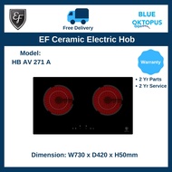 EF Built In Ceramic Electric Hob (HB AV 271 A)