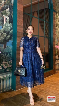 Set rok + Blus tile cantik setelan brokat tile premium by amc