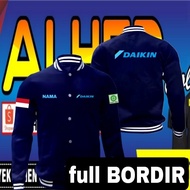 Daikin embroidered jacket Daikin jacket Daikin varsity jacket Daikin baseball jacket