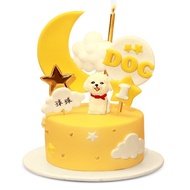 Pet Cake Homemade Dog Cake Chicken Dog Snacks Cat Cake Pure Meat MINI Dog Birthday Cake pdd// LZQ 20