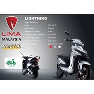 LIMA LIGHTNING EV MOTOR 72V Lead Asid Battery