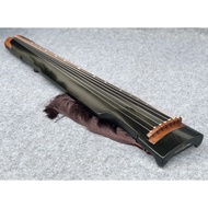 Guqin Zhongni style 7 strings zither black handmade Chinese string instruments