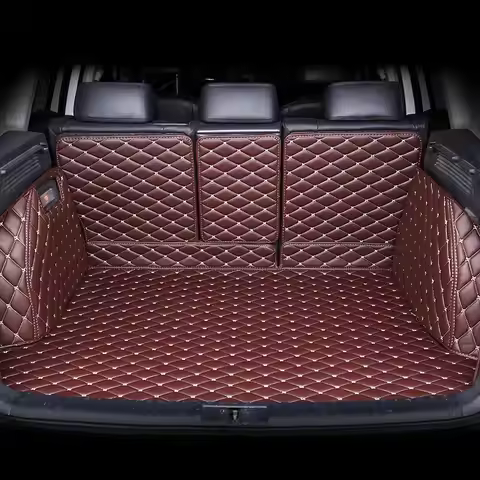 Durable Custom Leather Car Trunk Mat for BMW 1 Series F40 F20 F21 E81 E82 E87 E88 Auto Carpet Interi