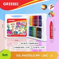 Greebel Oil Pastel PP-24C / Crayon Greebel Oil Pastel 24 Color