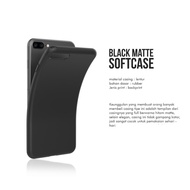 Casing Samsung Galaxy A12 SoftCase Black Matte