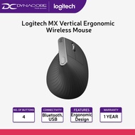 【LOCAL STOCK】Logitech MX Vertical Ergonomic Wireless Mouse – Advanced Ergonomic