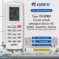 Varian Remote AC Gree YAM1F YAY1F1 YV1FB7 YAW1F9 GWC05NA GWC-05MOO5 GWC-09MOO5 GWC-05F5S