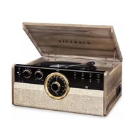 Multifunction 6-in-1 Vinyl Record Player CD Bluetooth Speaker