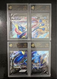 Ptcg日版 v-union 鑒定卡10分 甲賀忍蛙 超夢 比卡超