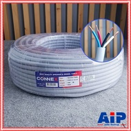 ขด100เมตร CONNEX สายลำโพง PRO4x2.5 สาย ลำโพง 4x2.5 กลมเทา 4คอร์ ขนาด 2.5MM ผลิตในไทย เอไอ-ไพศาล