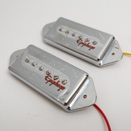 1ชุด Epiphone Alnico 2ปิ๊กอัพโลว์แบบเกาส์ P90สัญลักษณ์ดีสไตล์สุนัขสำหรับกีต้าร์ไฟฟ้า Gibson Sg/lp (ส