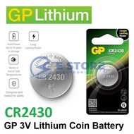 CR2430 GENUINE GP Lithium Battery 3V (GPCR2430-2CPU1)
