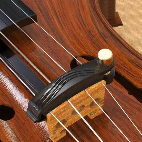 Violin practice with violin mute, protective pad, sponge, adjustable screw, violin accessory to redu