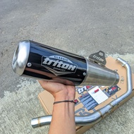 Knalpot Xsr 155 Full System Original Triton Type Gt5 Pro Suara Bas Gahar