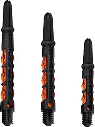 Harrows Dart Shafts Carbon ST Stems with Pyramid Rings Multiple Lengths Multiple Colours