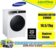 SAMSUNG 10.5/7kg Laundry Washer Dryer Combo Washing Machine - Mesin Basuh Pengering