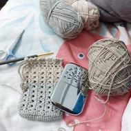 懷爐專用束口袋×贈絨布套*1-棗形花樣