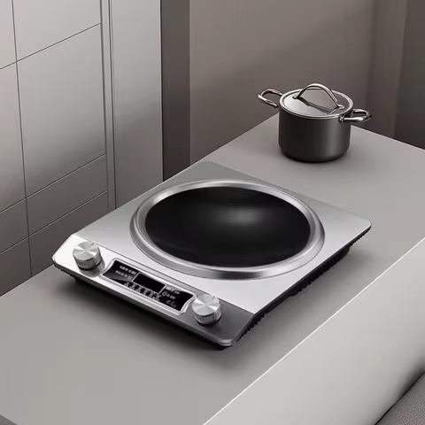 Concave Induction Cooker Household Smart New High Power 3500w Stir Fry 220V Cooker Household Inducti