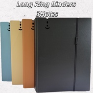 Long 3 Holes Ring Binder Notebook Folder File Paper Organizer Arch File Folder with Hard Cover