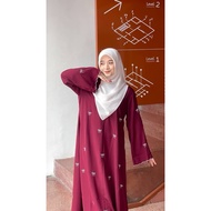 (Pre-Order) Abaya Coquette//Abaya simple//Abaya request