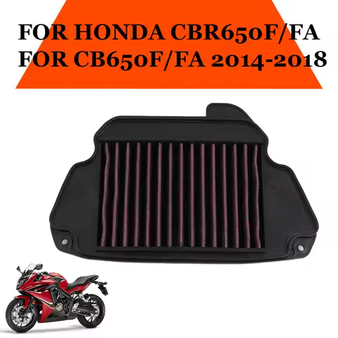 Motorcycle Accessories Air Filter Cleaner For HONDA CB650F CBR650F CB650 F CBR650 F CB 650 F CBR 650