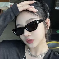 Korean Version Trendy Fashion Polygon Retro Cat Eye Sunglasses