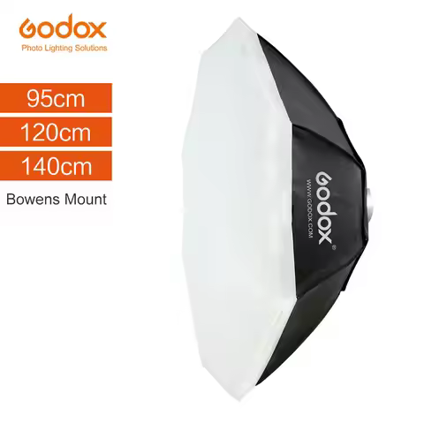 Godox 95cm 120cm 140cm Octagon Softbox Flash Speedlite Studio Photo Light Soft Box with Bowens mount