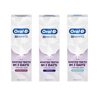 ORAL-B 3D White Luxe Glamorous White / Perfection / Diamond Strong 95g - Whiter Teeth In 3 Days + En