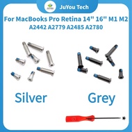 New Bottom Case Screw Screws For Macbook Pro A2442 A2485 A2779 A2780 14 16 inch Silver Space Gray