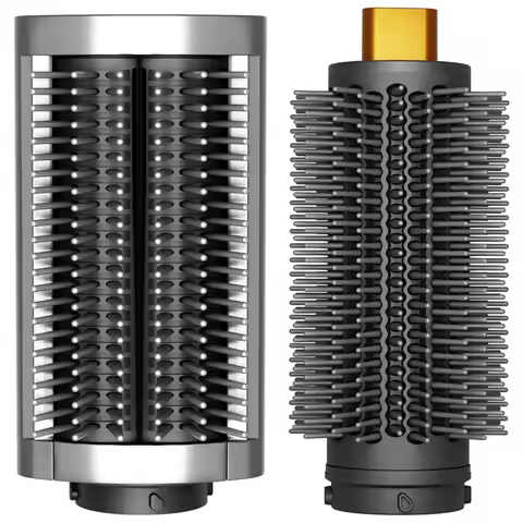 Curling Iron Brush Attachments For Dyson Airwrap HS01 HS05 HS08 Round Volumizing Brush And Smoothing