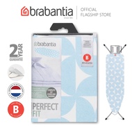 Brabantia Ironing Board Cover B, 124 x 38 cm, with Foam - Fresh Breeze